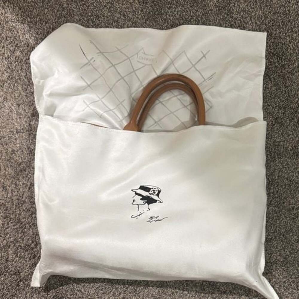 Burberry Authenticated Blue Label Canvas Tote Bag - Picture 16 of 16